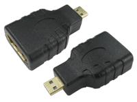 220-6489 RS PRO HDMI Adapter, Male Micro HDMI to Female HDMI