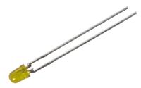 tlhy4401 Vishay3 V Yellow LED 3mm Through Hole, TLHY4401