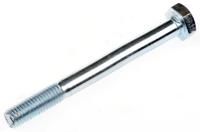 279-751 RS PRO Bright Zinc Plated Steel, Hex Bolt, M10 x 100mm