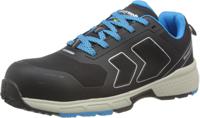 6250123-44 Honeywell Safety RUNNER Unisex Black, Blue Composite Toe Capped Safety Trainers, EU 44