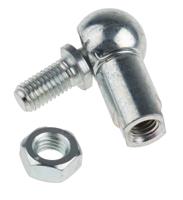689-423 RS PRO Steel M10 Ball and Socket Joint, 47mm x 47.5mm