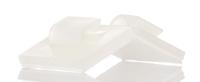 151-14003-rb5-pa66-na HellermannTyton Natural Nylon Cable clip, 5mm Max. Bundle