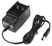 ge12i05-p1j MEAN WELL 10W Plug-In AC/DC Adapter 5V dc Output, 2A Output