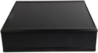 188-1268 RS PRO Black Extruded Aluminium Heat Sink Case, IP40, Black Lid, 300 x 300 x 86mm