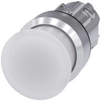 3su1051-1ad60-0aa0 Siemens SIRIUS ACT 3SU10 Series White Momentary Push Button Head, 22mm Cutout, IP66, IP67, IP69K