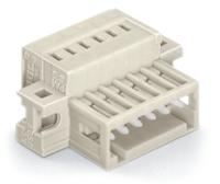 734-304019-000 WAGO 734 Series Male Lighting Connector, 4-Pole, Male, 4-Way, Cable Mount, 10A