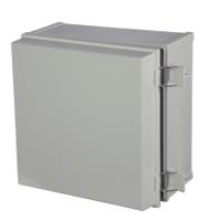 cab-abs-303018-g Fibox CAB Series ABS Wall Box, IP65, 300 mm x 300 mm x 180mm