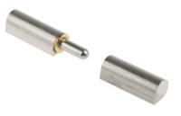 270-2922 Pinet Stainless Steel Bullet Hinge, Weld-on Fixing, 100mm x 20mm