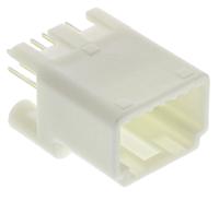 1473898-1 TE Connectivity MULTILOCK 025 Series Straight Through Hole Mount PCB Socket, 12-Contact, 2-Row, 2.2mm Pitch, Solder