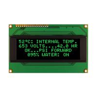 nhd-0420dzw-ag5 NEWHAVEN DISPLAY INTERNATIONAL Green OLED Display Serial/Parallel Interface