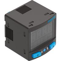 span-b-b2r-q4-pn-l125s Festo SPAN Series Pressure Sensor, -1bar Min, 1bar Max, PNP/NPN Output, Relative Reading