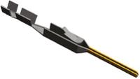 5-104505-5 TE Connectivity AMPMODU MTE Series Male Crimp Terminal, 26AWG Min, 22AWG Max