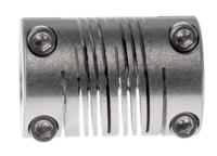 703192828 Huco Beam Coupling, 19mm Outside Diameter, 8mm Bore, 28mm Length Coupler