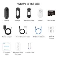 vdw5mm64-uk Reolink VDW5MM64 Door Entry including Smart Home Door Bell