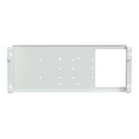 lvs03143 Schneider Electric PrismaSeT Series RAL 9003 Sheet Steel Mounting Plate, 150mm H, 600mm W for Use with ComPact