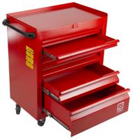 753-1595 RS PRO 6 Drawer Steel Wheeled Tool Chest