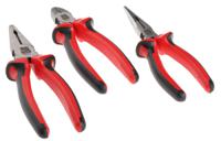 875-5815 RS PRO 3-Piece Plier Set, 200 mm Overall