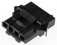 tst04ra00-192990-0380 ITT Cannon, Trident Female Connector Housing, 5.08mm Pitch, 4 Way, 1 Row
