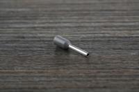 513-2590 RS PRO Insulated Crimp Bootlace Ferrule, 8mm Pin Length, 1.2mm Pin Diameter, 0.75mm² Wire Size, Grey