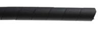 161-43201-sbpefr9-pe-fr-bk HellermannTyton Spiral Wrap, I.D 9mm, 100mm polyethylene (PE) SBPEFR Series