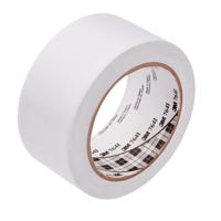7000144707 3M 764 White PVC 1296in Vinyl Tape, 0.125mm Thickness "None"