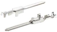 175287-5 TE Connectivity Dynamic 3000 Series Male Crimp Terminal, 28AWG Min, 24AWG Max