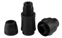 uts1jc103s Souriau Sunbank by Eaton Circular Connector, 3 Contacts, In-Line, Standard Connector, Plug, Female, IP68, IP69K, UTS