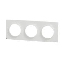s500706 Schneider Electric White, 3 Gang, Odace