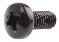 483-1000 RS PRO Pozi M5 Pan Steel Machine Screws DIN 7985 x 10.0mm