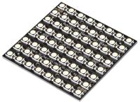 2870 Adafruit , NeoPixel NeoMatrix 64 RGBW Warm White LED Matrix Module