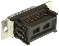 l17dafra15s Amphenol Communications Solutions DFR 15 Way Right Angle Cable Mount D-sub Connector Socket, 2.74mm Pitch