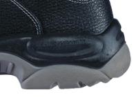 saul2s3no42 Delta Plus SAULT2 S3 Black Steel Toe Capped Men's Ankle Safety Boots, UK 8, EU 42