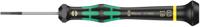 05117993001 Wera Slotted Precision Screwdriver, 1.8 x 0.3 mm Tip, 40 mm Blade, 137 mm Overall