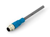 t4161120003-003 TE Connectivity Male 3 way M12 Plug to M12 Pigtail Cable Assembly, 1.5 m