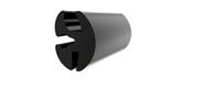 175-2583 RS PRO Black EPDM  Edging Strip, 20.9mm