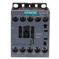 3rt2018-1ab01 Siemens SIRIUS 3RT Size S00, 3RT2 Contactor, 24 V ac Coil, 3-Pole, 16 A, 7.5 kW, 3NO, 400 V ac