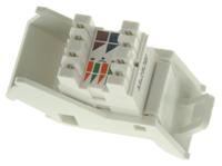 mgb-00001-02-single Molex Premise Networks Angled Cat6 RJ45 Modular Outlet,With UTP Shield Type
