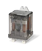 628280244300 Finder Flange Mount Power Relay, 24V dc Coil, 16A Switching Current, DPDT