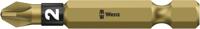 05059912001 Wera Pozidriv Screwdriver Bit, PZ2 Tip