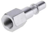 rbe-066100 Staubli – Fluid Connectors Stainless Steel Female Safety Quick Connect Coupling, G 1/8 Female Threaded