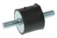 3025vv20-60 FIBET M8 Anti Vibration Mount, Male to Male Bobbin with 69kg Compression Load