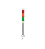 xvmb2ragshsb Schneider Electric Harmony Series Red/Green/Amber Buzzer Signal Tower, 3 Lights, 24 V ac/dc, Base Mount