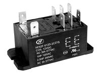 hf92f-012d-2c21s Hongfa Europe GMBH Flange Mount Power Relay, 12V dc Coil, 30A Switching Current, DPDT
