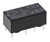 g6au-274p-st-us-24dc Omron PCB Mount Latching Signal Relay, 24V dc Coil, 2A Switching Current, DPDT