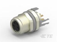 t4041037041-000 TE Connectivity Circular Connector, 4 Contacts, M8 Connector, Socket, Female, IP67, T4 Series
