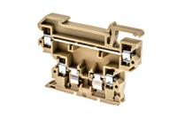 9503310000 Weidmuller  KDKS Series Brown, 4mm², Double-Level, Screw Termination, Fused