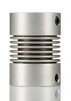 550454242 Huco Bellows Coupling, 45mm Outside Diameter, 16mm Bore, 19.5mm Length Coupler