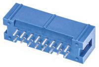 2-1761603-6 TE Connectivity AMP-LATCH Series Straight Through Hole PCB Header, 16 Contact(s), 2.54 mm Pitch, 2 Row, Shrouded