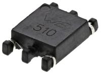 744252510 Wurth Elektronik, WE-SL3, SFBW Surface Mount Common Mode Line Filter with a Ferrite Core, 51 μH Dual -30 to 50 % 500 mA
