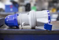 3131643 Scame IP44 Blue Cable Mount 2P + E Industrial Power Socket, Rated At 16A, 230 V